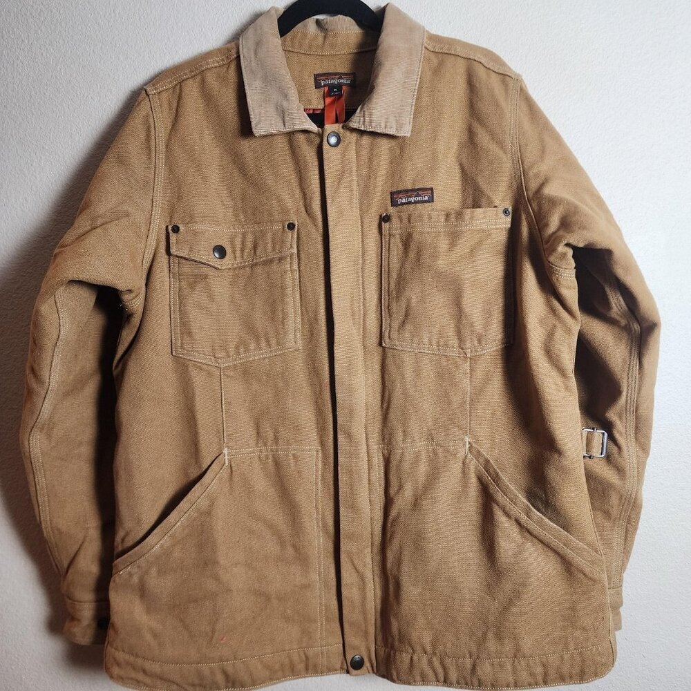 Patagonia Jacket Womens XL Brown Iron Forge Hemp Canvas Ranch Workwear Coat